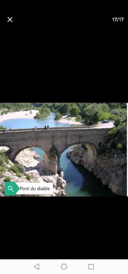 Appartement Paisible Entre Terre Et Mer Cabrieres  Εξωτερικό φωτογραφία